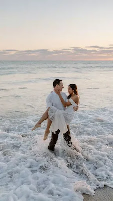Beachy and Romantic Vacation Vibes