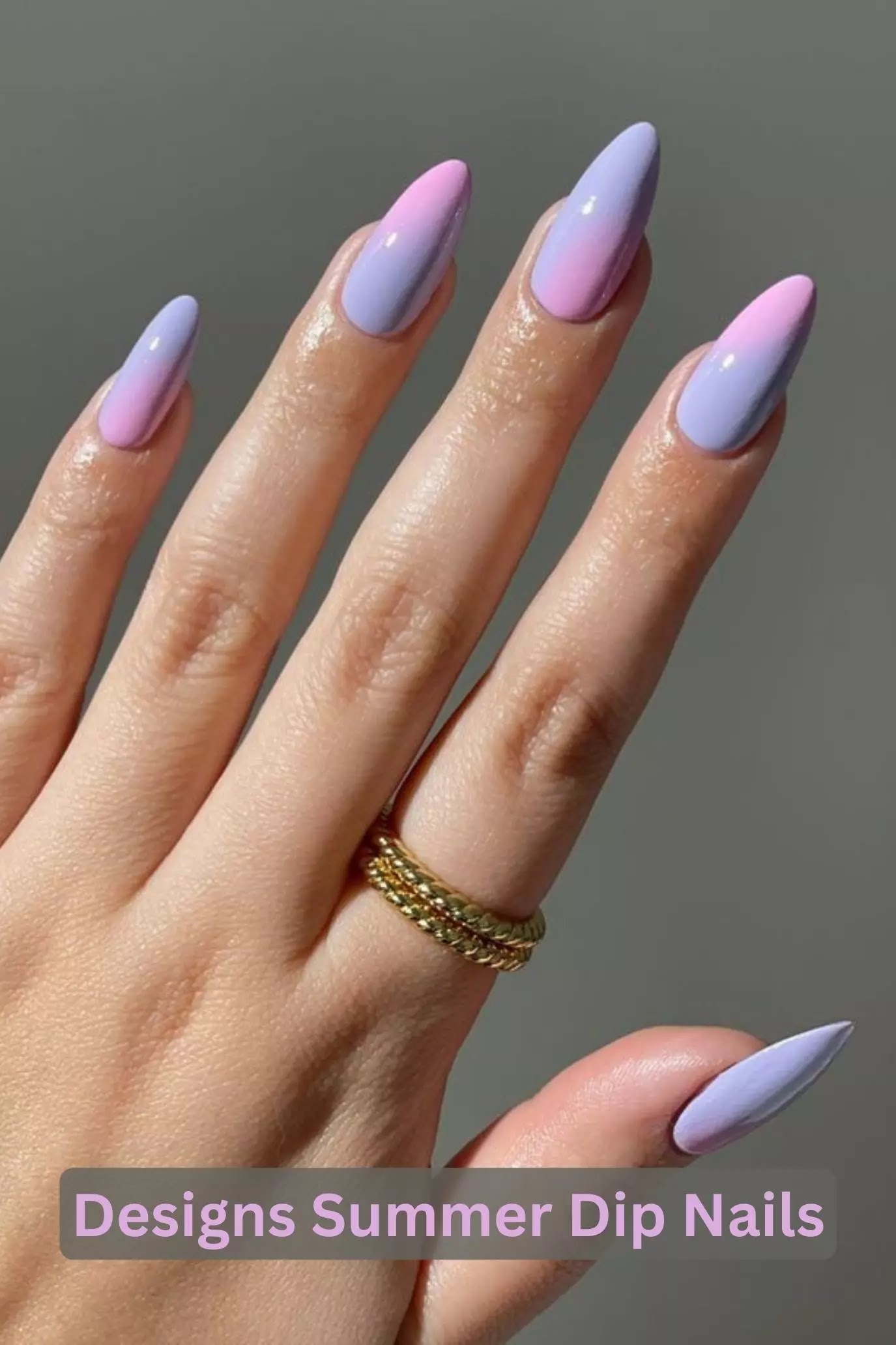 Designs Summer Dip Nails