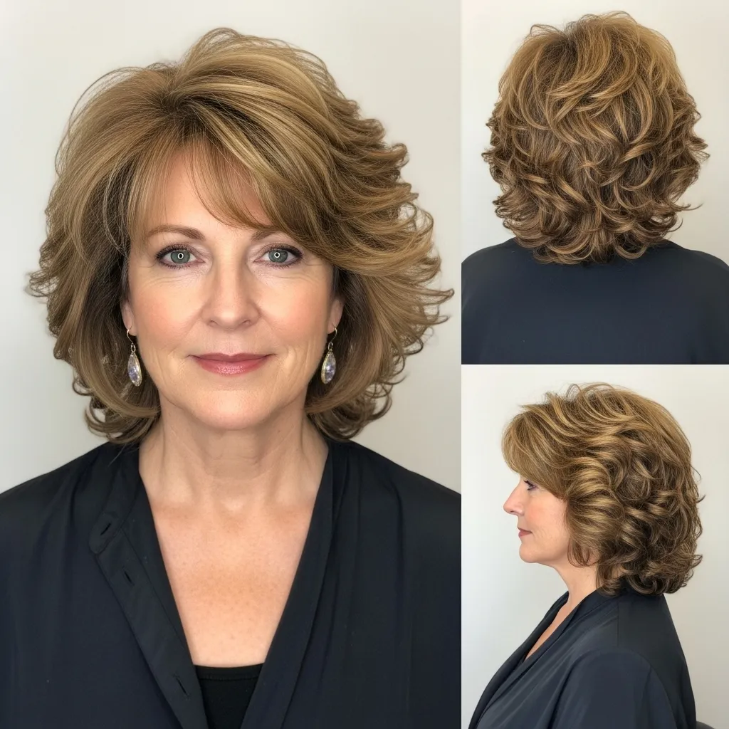 High Volume Layered Curls