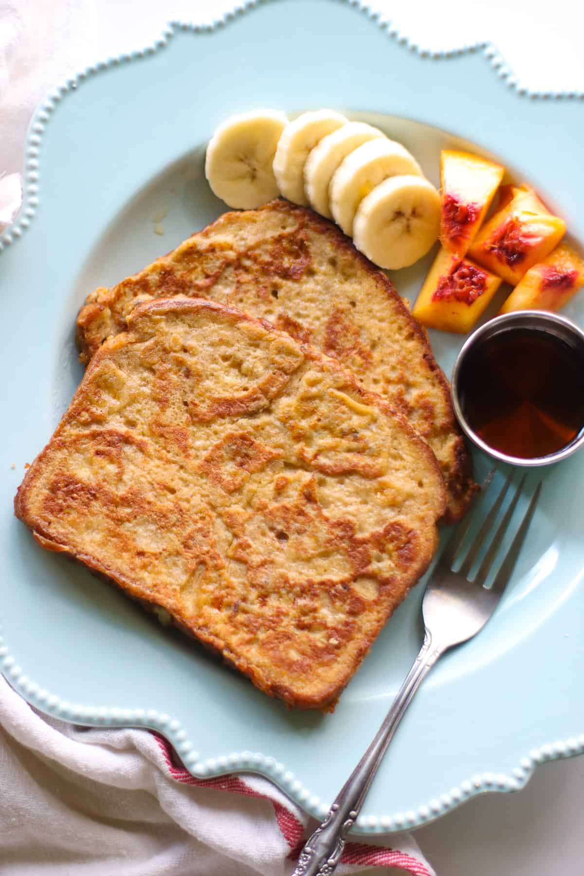 Healthy Banana French Toast - MJ and Hungryman