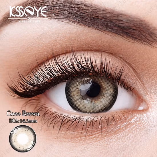 Big Eyes Contact Lenses Natural Looking Women Beauty Eye Colored ...