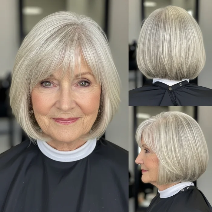 Bob With Wispy Bangs