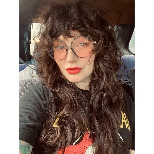 Bold Shaggy Mullet Cut with Thick Wavy Texture