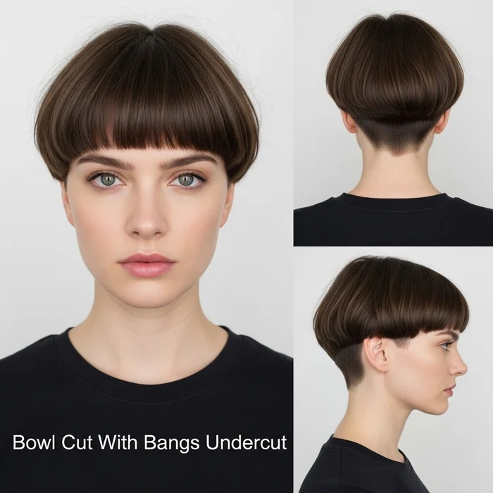 Bowl Cut  and Undercut