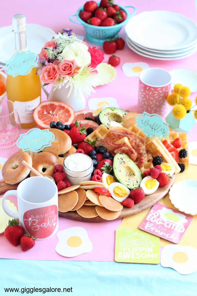 Brunch Party Ideas with Cricut - Giggles Galore