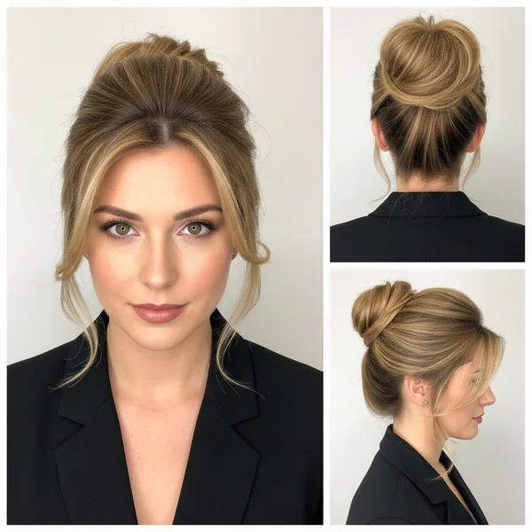 Bun Hairstyles for Medium Length Hair