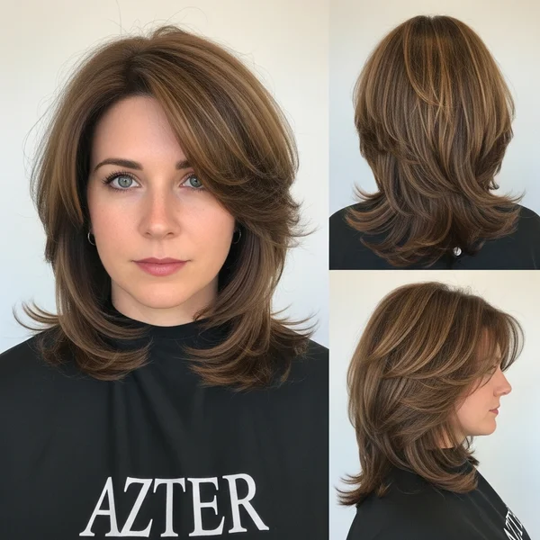 Butterfly Haircut Medium Thick Hair
