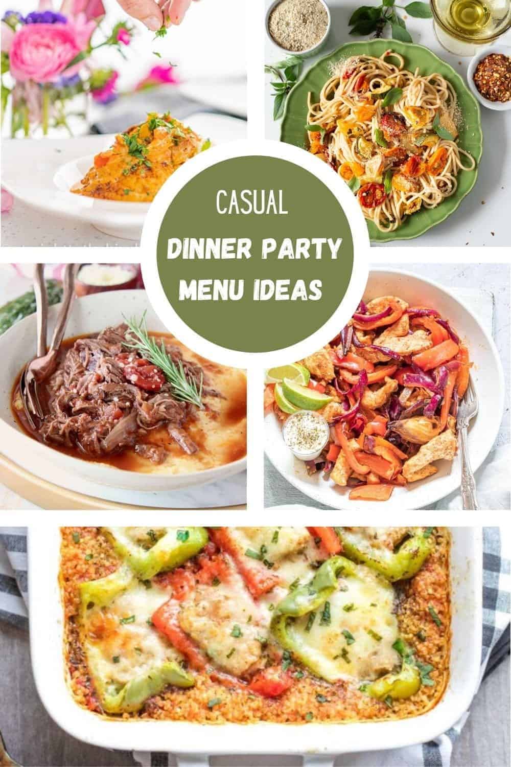 Easy Casual Dinner Party Menu Ideas - Intentional Hospitality