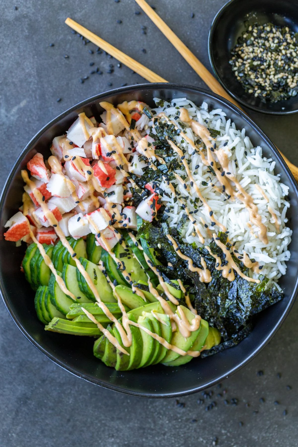 10-Minute California Sushi Bowl (Super Fresh) - Momsdish