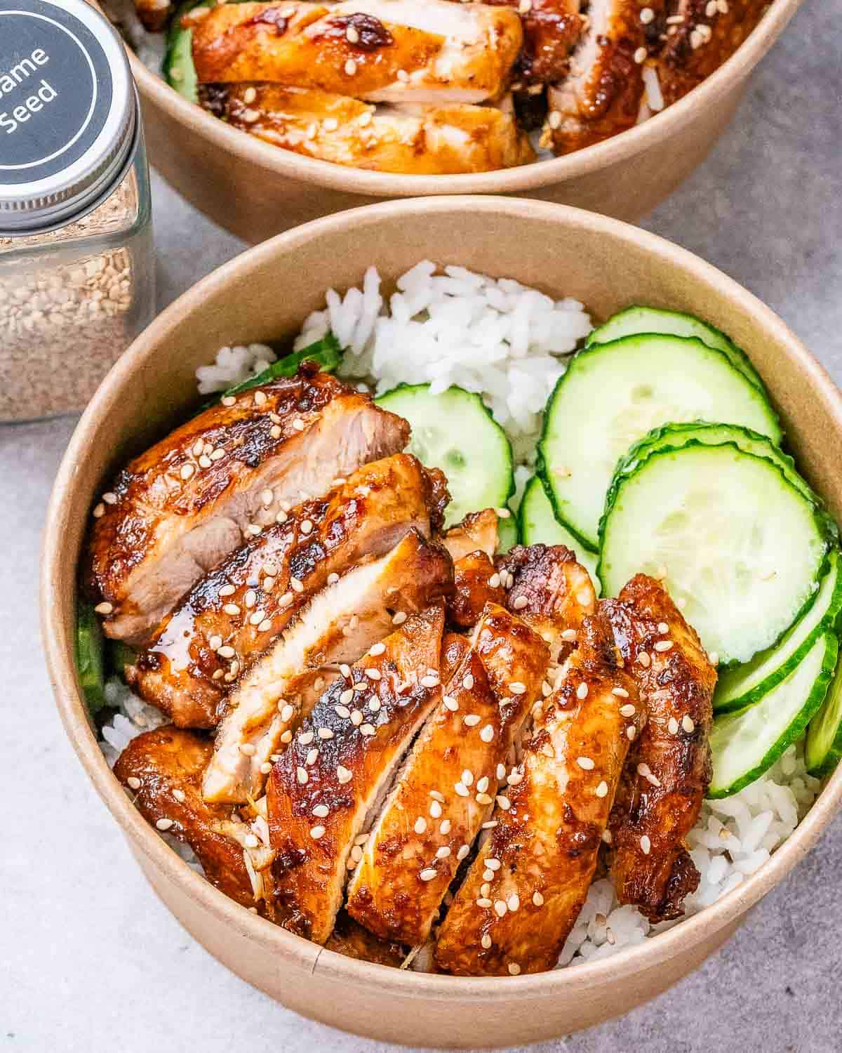 Simple Chicken Rice Meal Prep - Healthy Fitness Meals