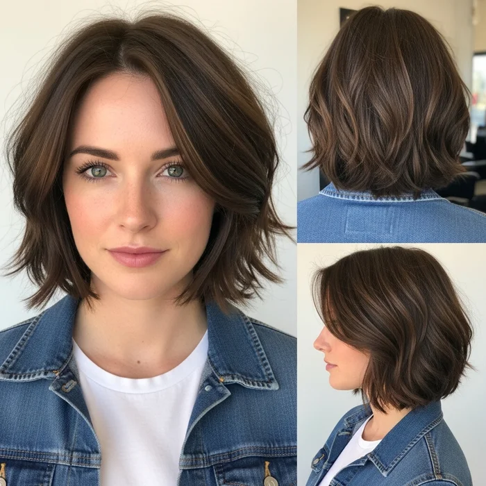 Choppy Bob for Thinning Hair