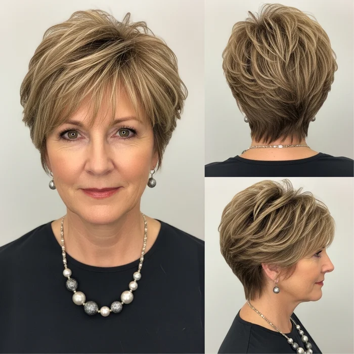Choppy Pixie Wedge for Hairstyle