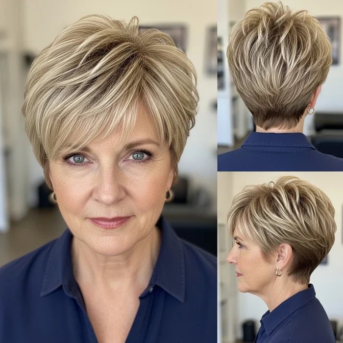 Choppy Textured Pixie