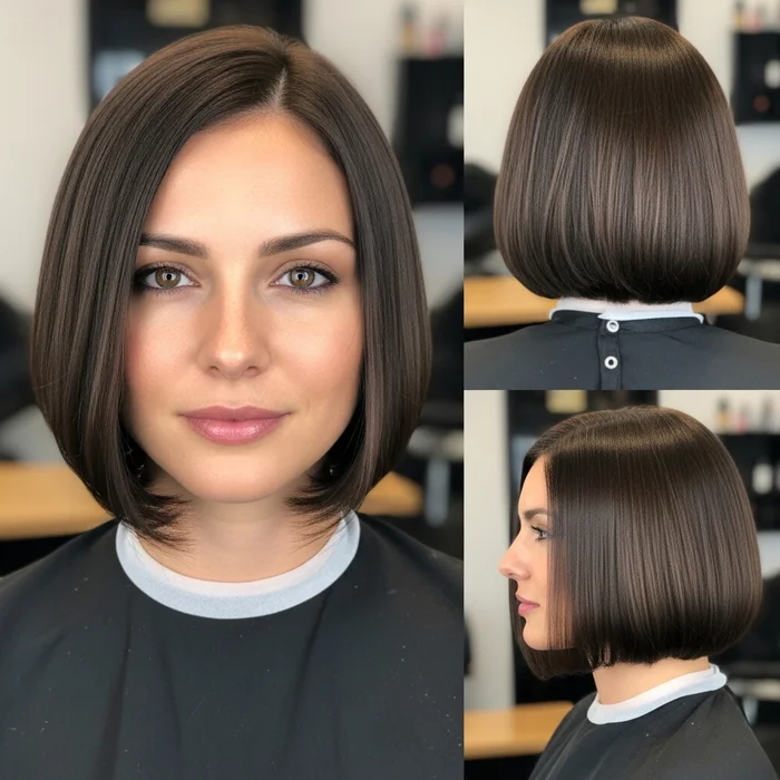 Classic French Bob Haircut