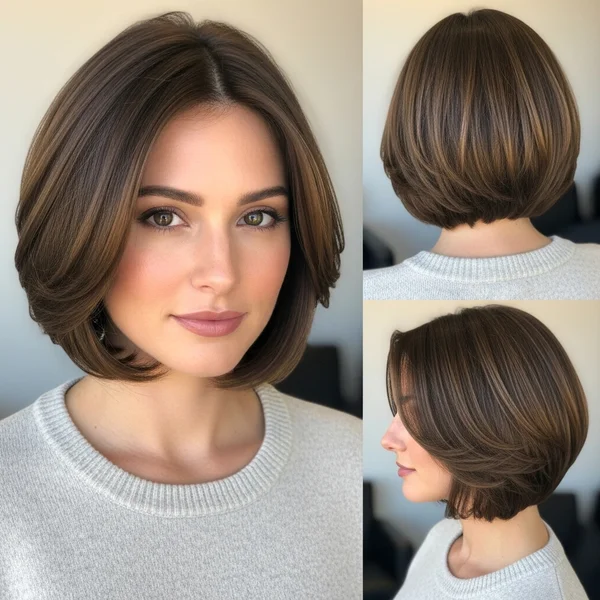 Classic Short French Bob