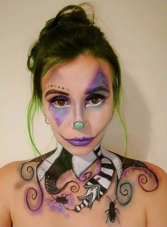 Special Effects Makeup Artist Creates Illusion Makeup looks
