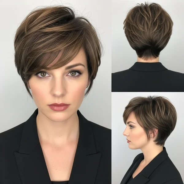 Edgy Short Haircuts for Thinning Hair
