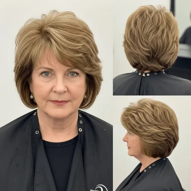 Elegant Haircuts For Older Women With Fine Hair