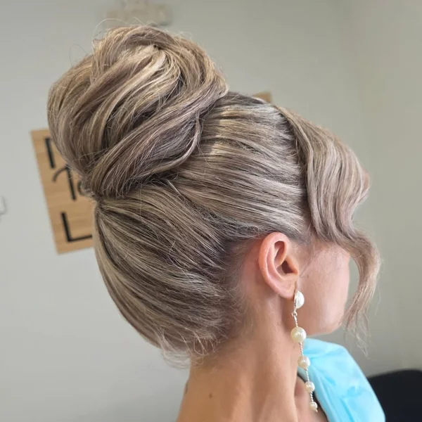 Elegant High Updo for Formal Occasions