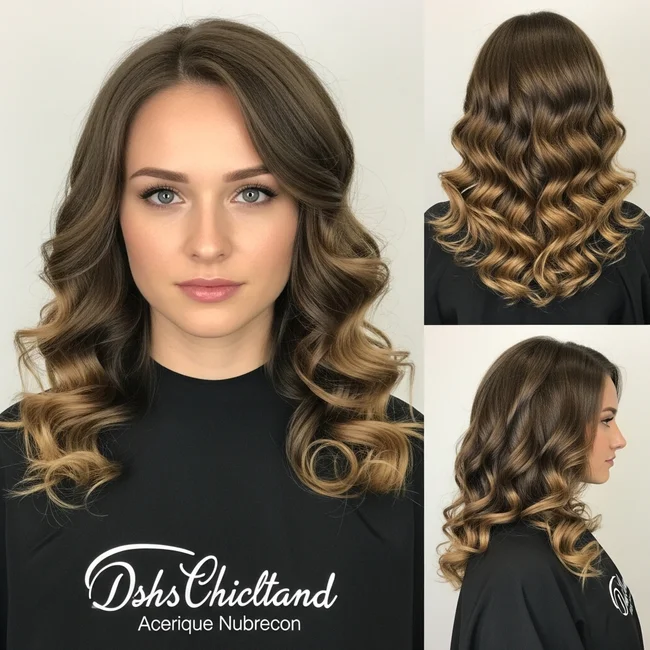 Elegant Long Curly Hairstyles