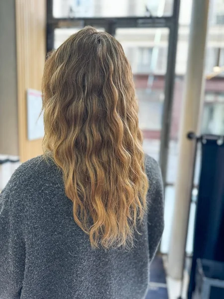 Extra Long Natural Wavy Texture with Blonde Ends