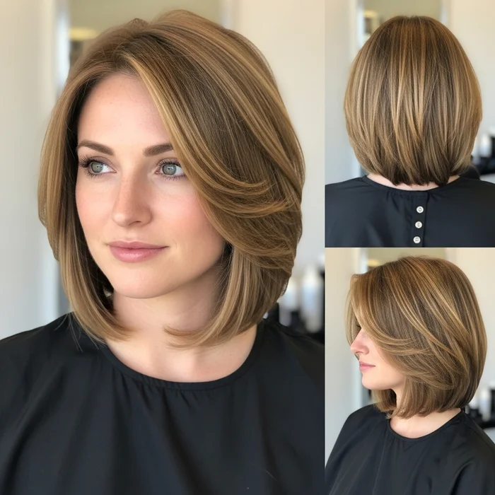Feathered Bob Hairstyles for Fine Hair