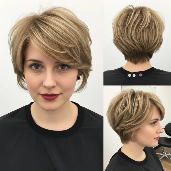 Feminine Pixie Haircut Fine Hair