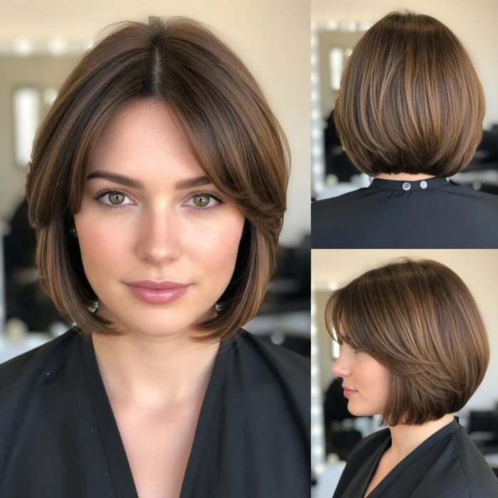 French Bob Haircut Ear-Length
