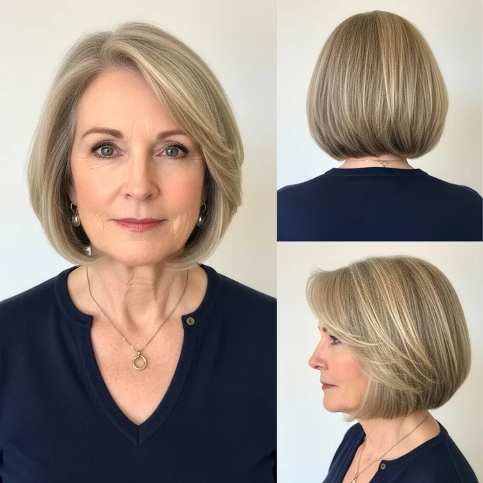French Bob Haircut Over 50