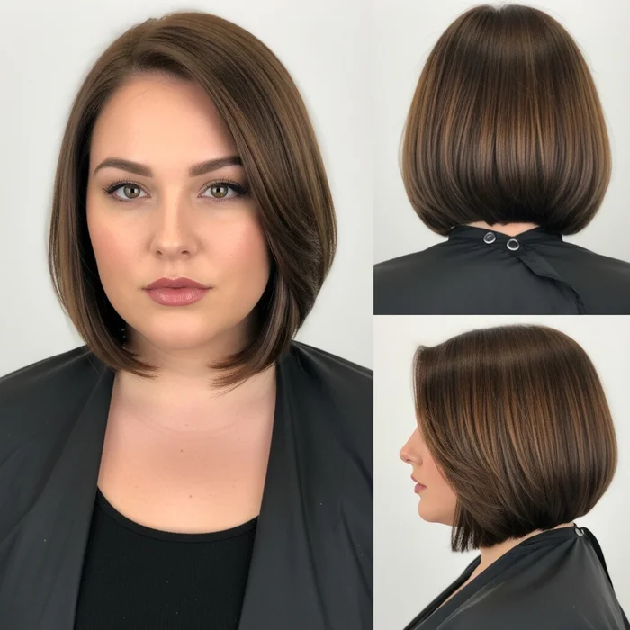 French Bob Haircut Plus Size