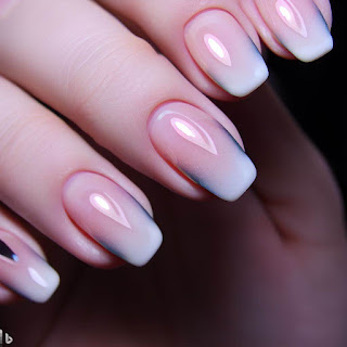 French fade manicure nail art designs French fade manicure nail art designs