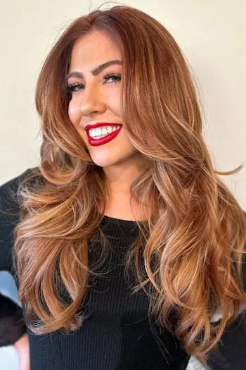 Golden Copper Layers with Soft Voluminous Ends