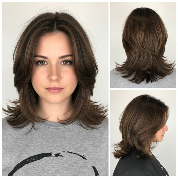 Haircut Inspo Medium Thick Hair