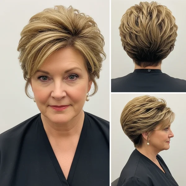 Hairstyles For Short Thick Hair Updo