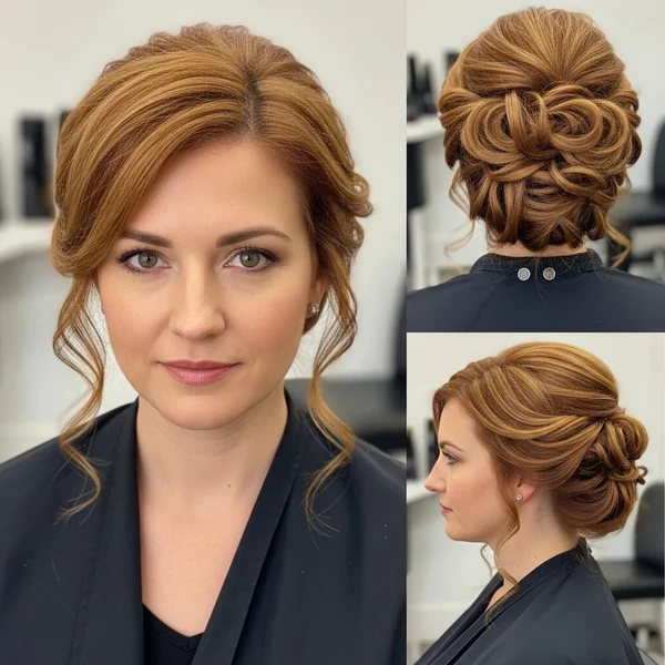 Hairstyles For Shoulder Length Curly Hair Updos