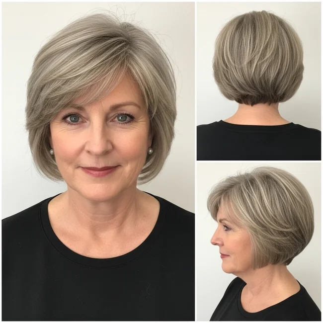 Inverted Short Bob