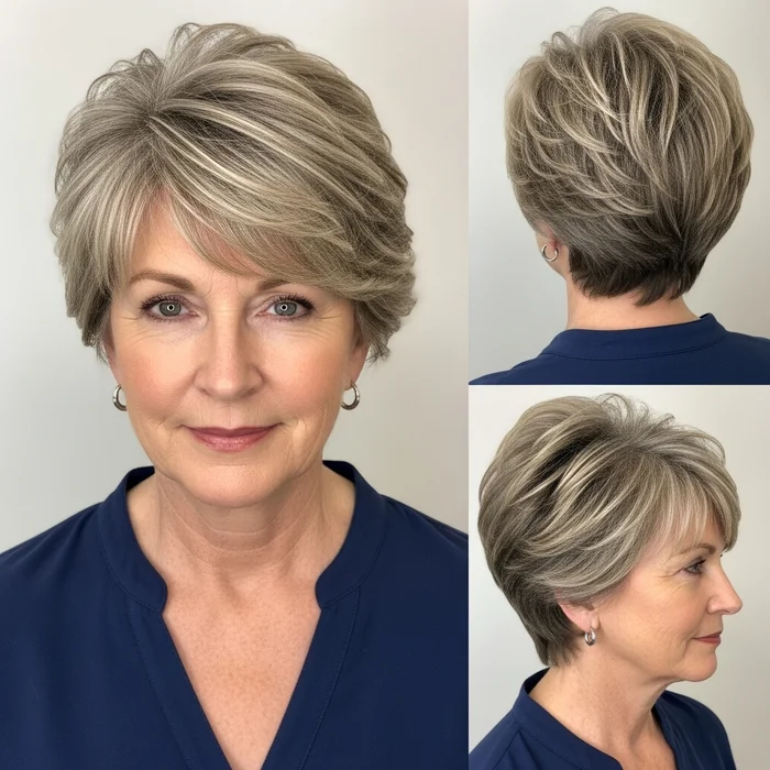 Layered Pixie Haircut