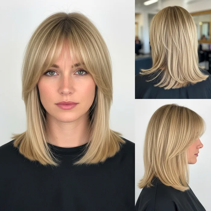 Long Blonde Bob