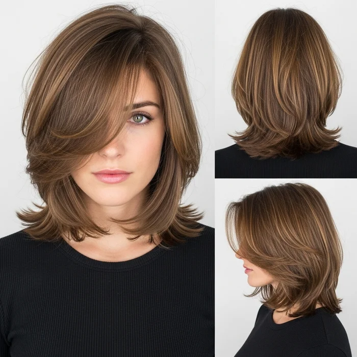 Long Bob With Wispy Layers