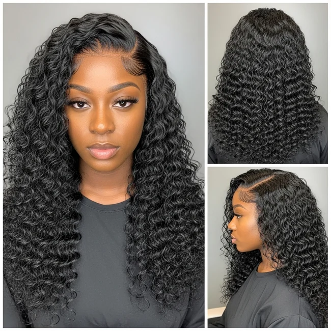 Long Curly Frontal Wig Hairstyles