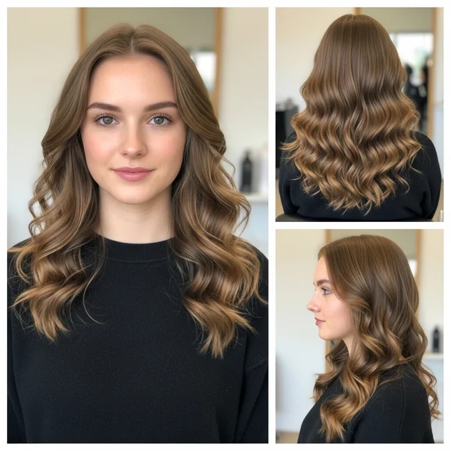 Long Fine Curly Hairstyles