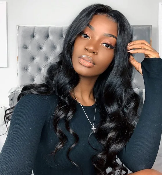 Luxurious Long Body Waves for Thick Black Hair