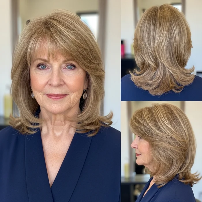 Medium Feathered Layers