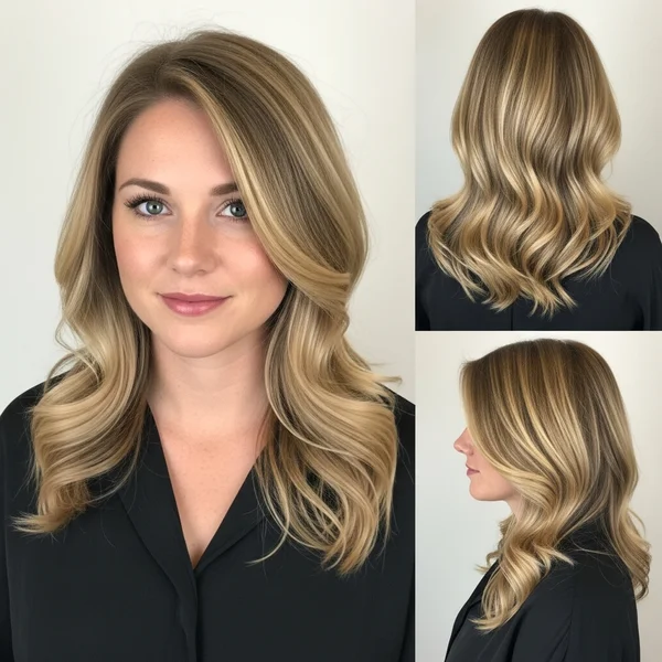 Medium Length Hair with Bangs