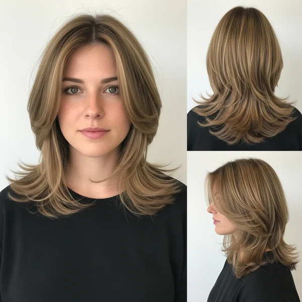 Medium-Length Layered Hairstyles