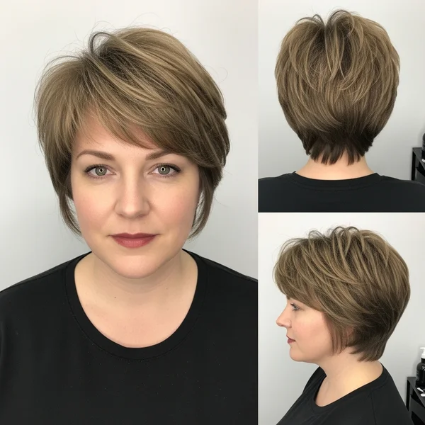 Medium Pixie Haircut For Thick Hair