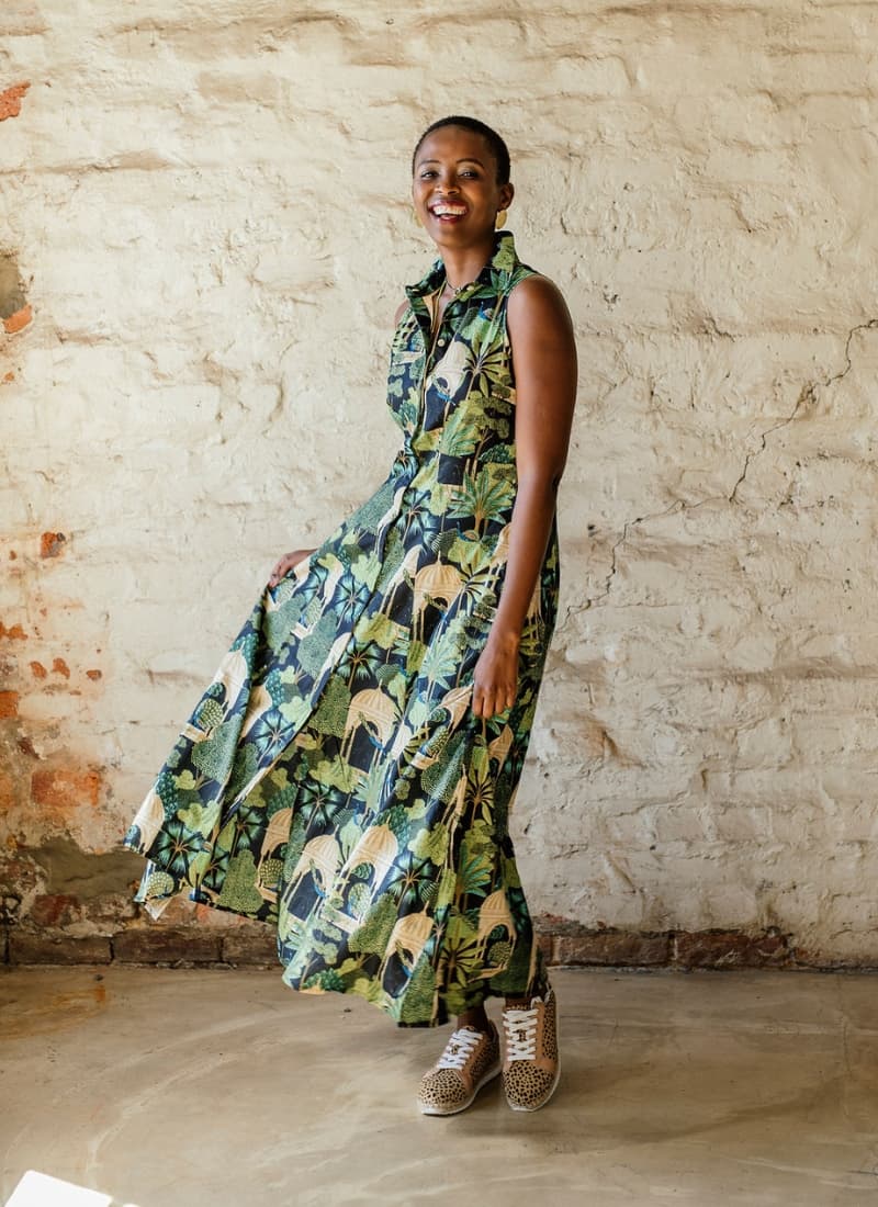Panel Maxi Dress | ANCIENT SPIRIT