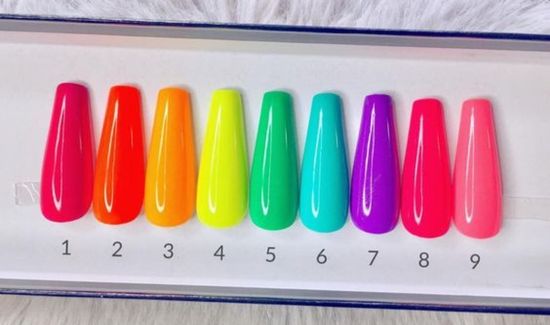 neon nail colors