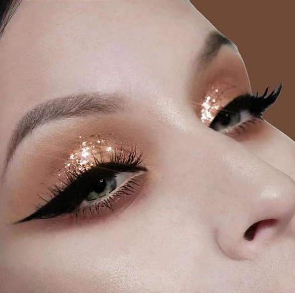 Glitter Makeup | Rose Gold Glitter | Oprah s3 – Lit Cosmetics