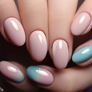 Oval nail art pin Oval nail art pin